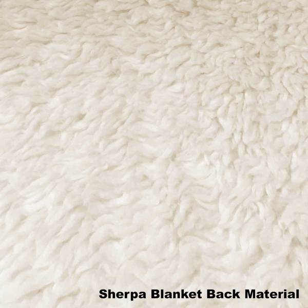 Sherpa Blanket Back Material