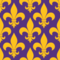 Fleur De Lis Pattern Templates for Wrapping Paper Rolls - Small