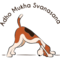 Yoga Poses Templates for Round Pouf Ottomans