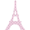 Eiffel Tower Templates for Graphic Decals - Medium