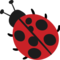 Ladybugs Templates for Runner Rugs - 2.5'x8'