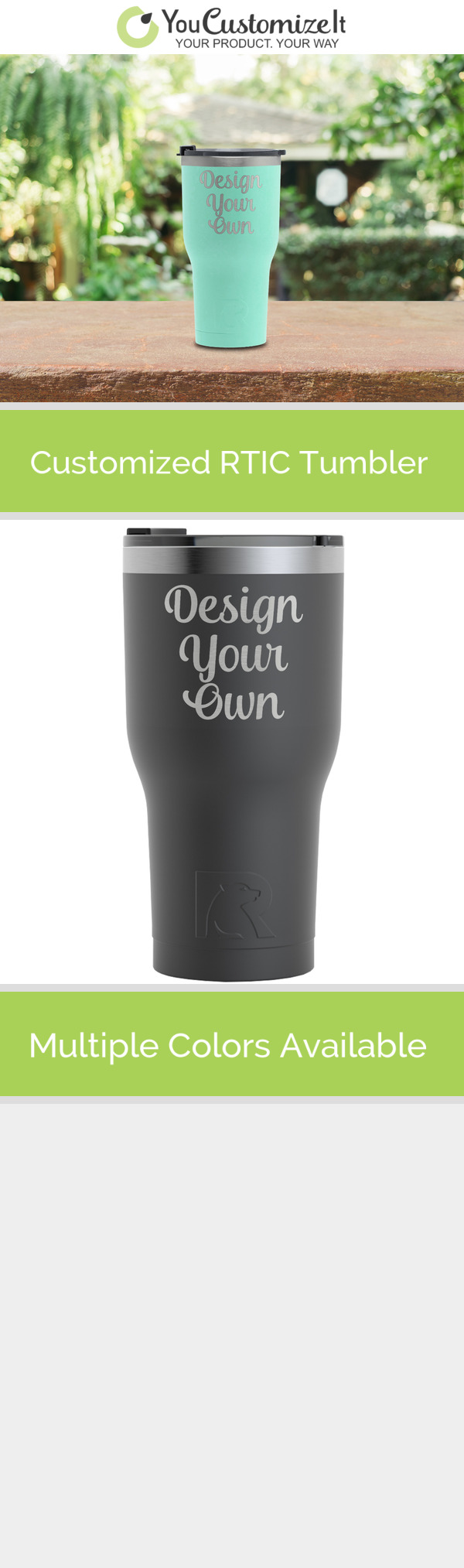 30 Oz. RTIC TUMBLER Personalized With Laser Engraved Name Phrase or Custom  Design Bridesmaid Gift Newest Colors, Matte Not Glossy -  Denmark