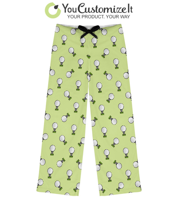 Golf Womens Pajama Pants (Personalized 