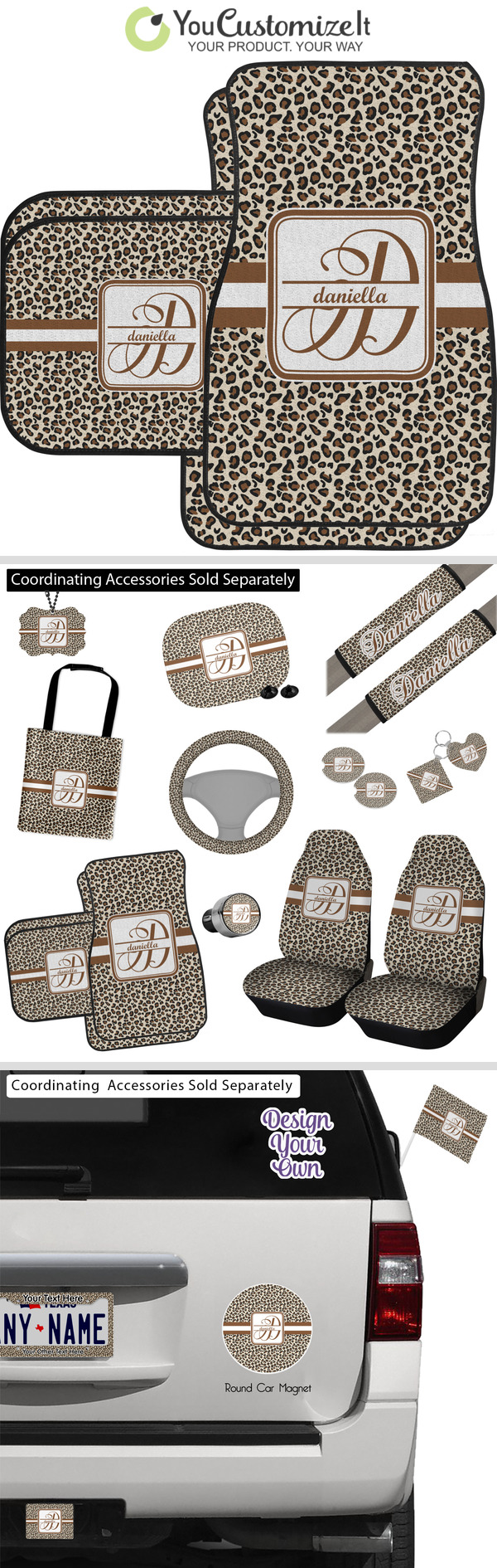 4PCS Universal Rubber Car Floor Ats All Weather Protection - Car Ats, Anti-Slip At