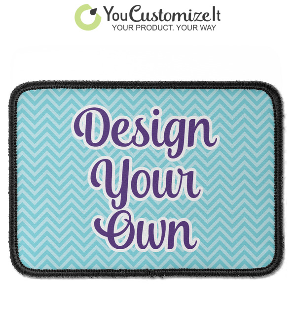 Personalised Initials And Date Sew On Embroidered Patch, Patches