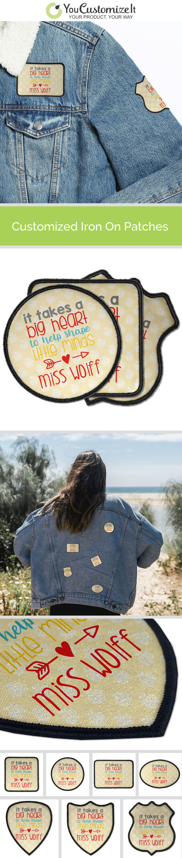EXPRESS-STICKEREI Funny Iron-On Patch You Read My Patch - Enough Social Interaction for One Day Patches for All Fabrics | Quote Sticker to Iron on