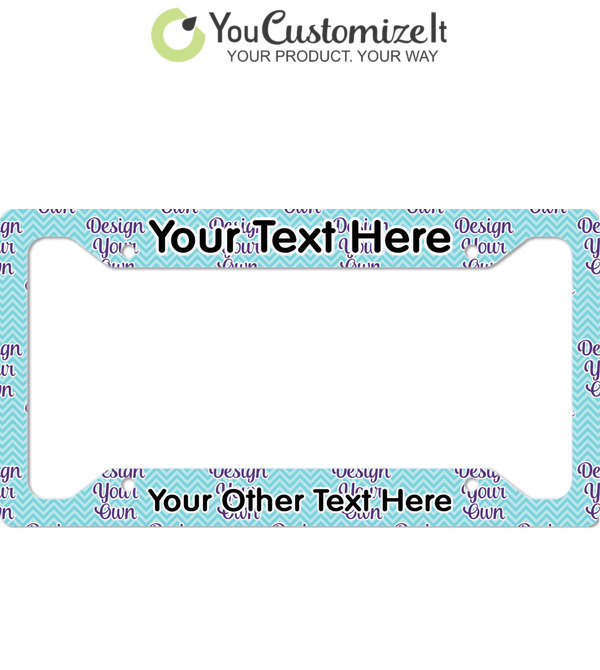  Las Vegas License Plate Frames (Set of 2) Custom Name and Number  for Men Women Gifts : Automotive