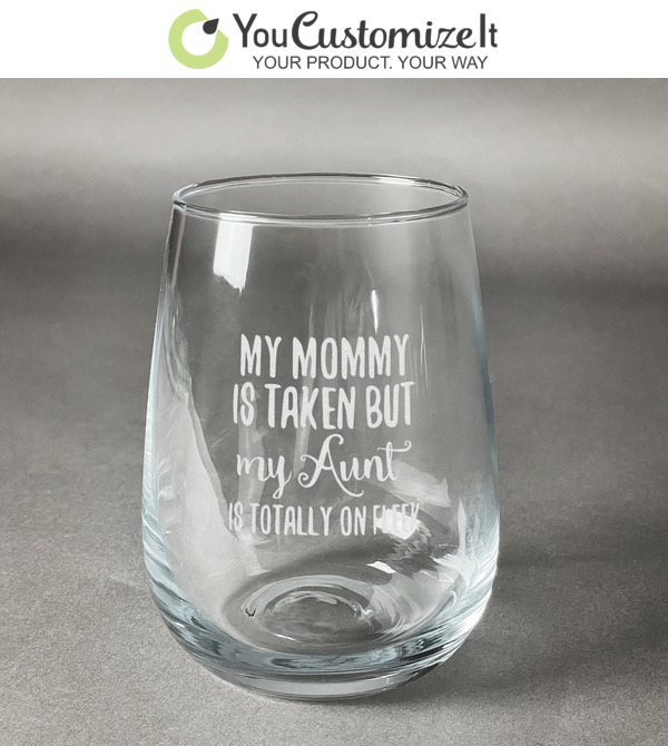 Stemless Wine Glass Details about   The Best Aunts Get Promoted To Great Aunt Stemmed 