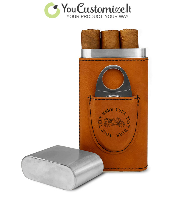 motorhead cigarette case Lighter : Custom Motorcycle Cigar Case with