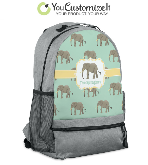 animal elephant backpack bag kids Custom Elephant Backpack (Personalized)