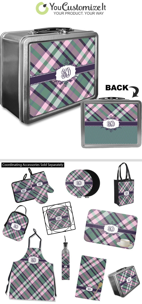 Pop Pattern Personalized Lunch Box