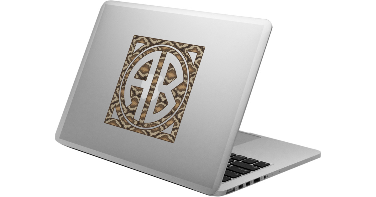 Custom Snake Skin Laptop Decal (Personalized) | YouCustomizeIt