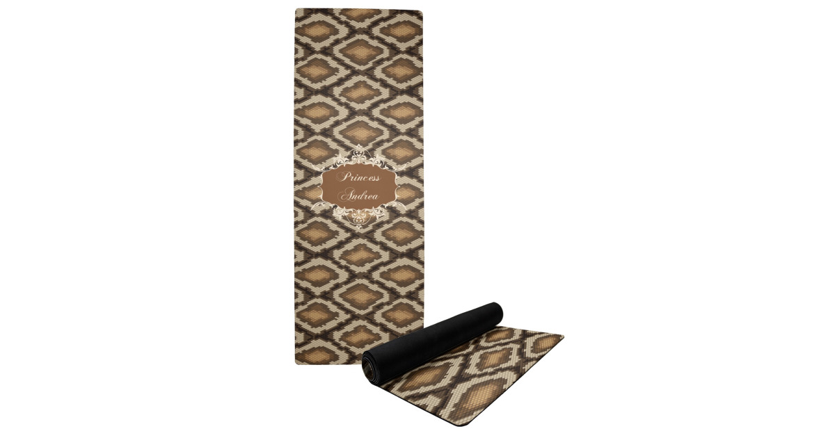 Custom Snake Skin Yoga Mat (Personalized) | YouCustomizeIt