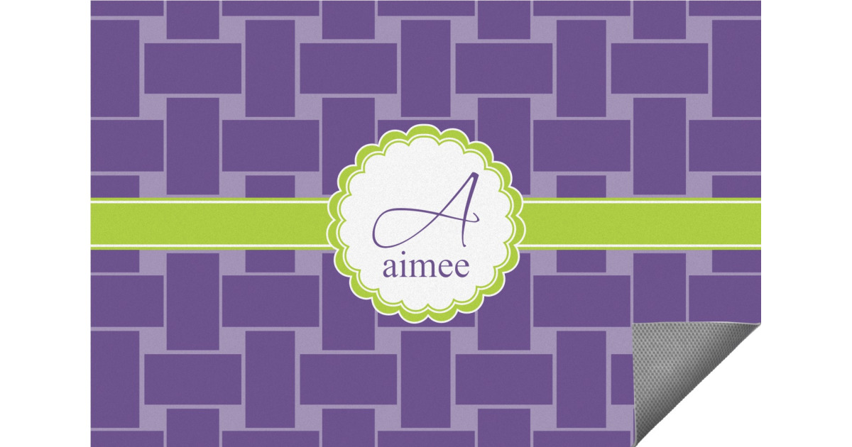 Custom Waffle Weave Indoor / Outdoor Rug (Personalized) | YouCustomizeIt