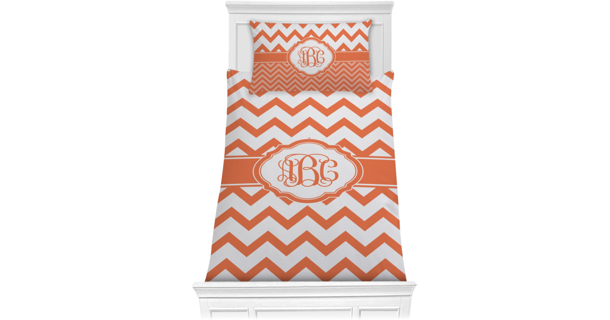 Custom Chevron Comforter Set - Twin XL (Personalized) | YouCustomizeIt
