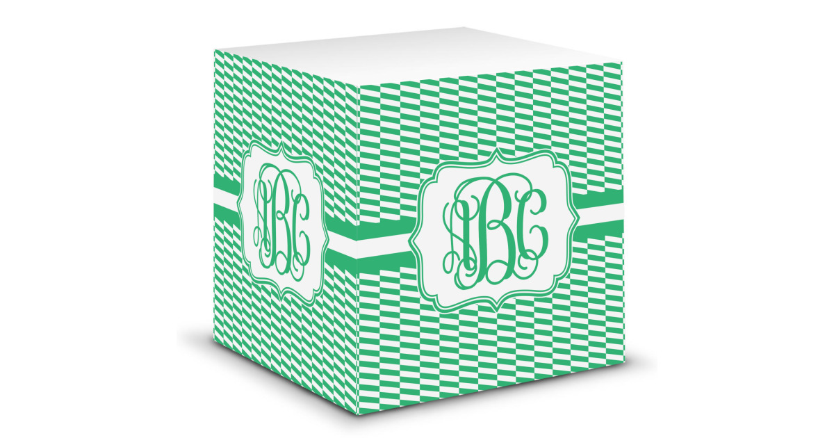 Custom Zig Zag Sticky Note Cube (Personalized) | YouCustomizeIt