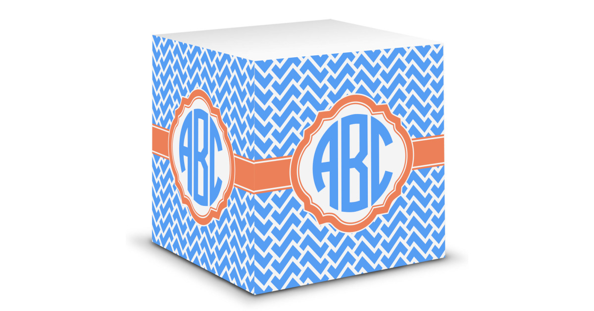 Custom Zigzag Sticky Note Cube (Personalized) | YouCustomizeIt
