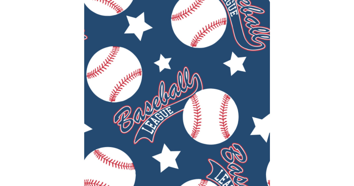 Custom Baseball Wallpaper & Surface Covering (Peel & Stick 24"x 24