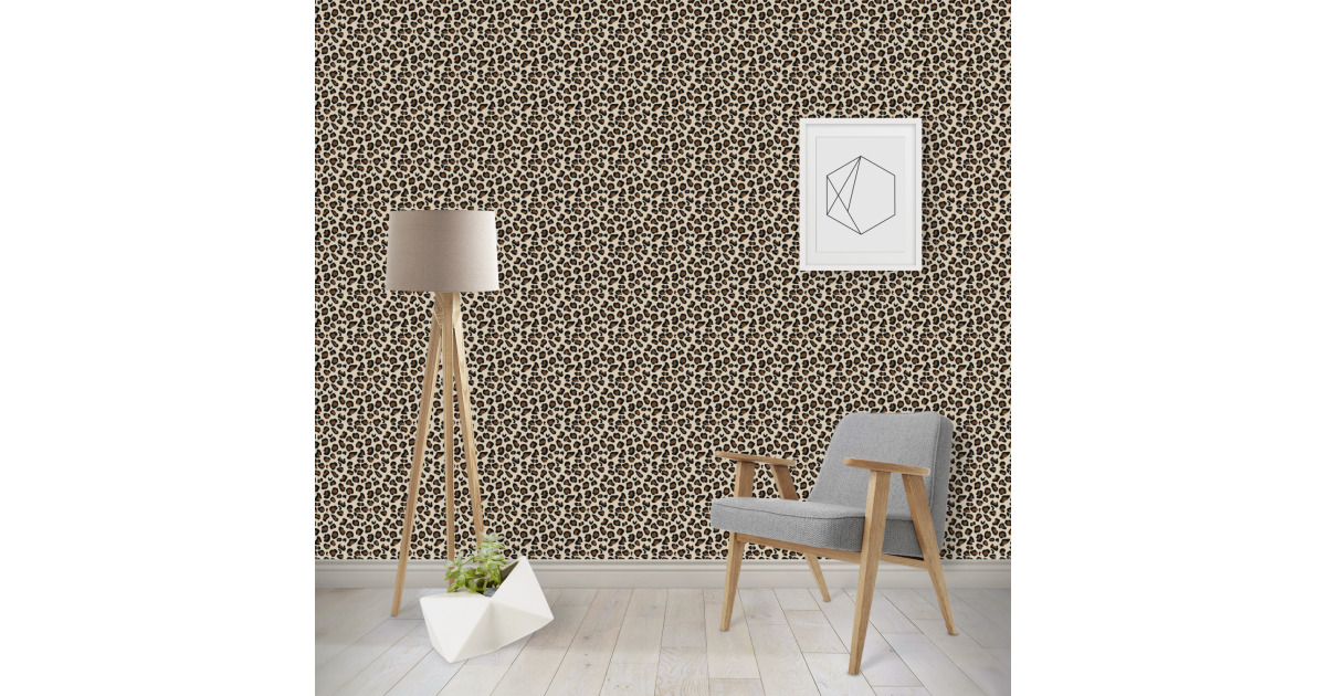 Leopard Print Wallpaper & Surface Covering (Peel & Stick