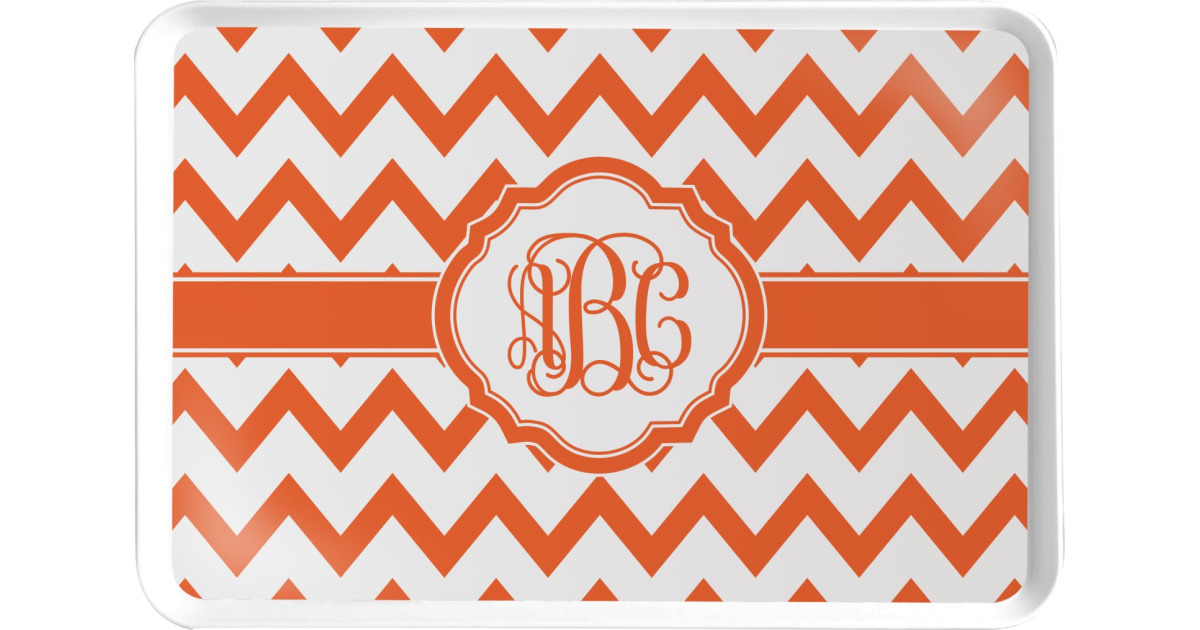 Custom Chevron Serving Tray (Personalized) | YouCustomizeIt