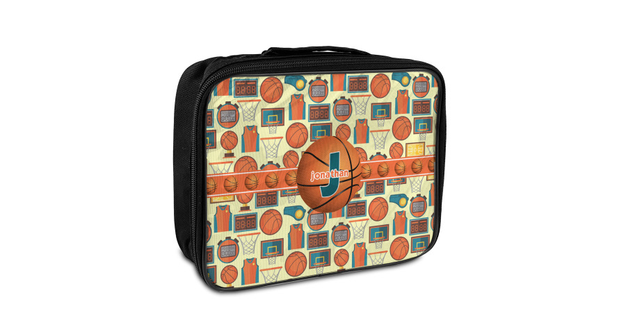 Custom Basketball Insulated Lunch Bag (Personalized) | YouCustomizeIt