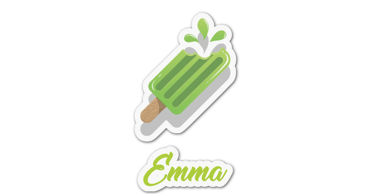 Custom Popsicles and Polka Dots Graphic Decal - Custom Sizes ...