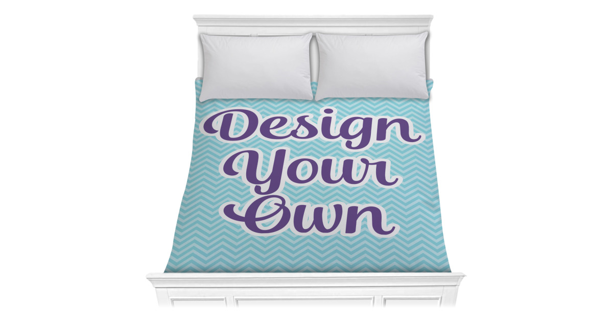 Custom Comforters - Full / Queen | Design & Preview Online | YouCustomizeIt