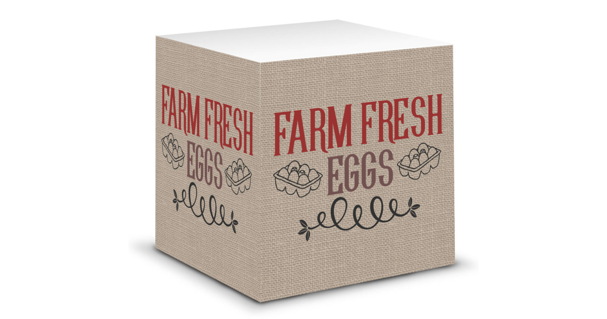 Custom Farm Quotes Sticky Note Cube | YouCustomizeIt