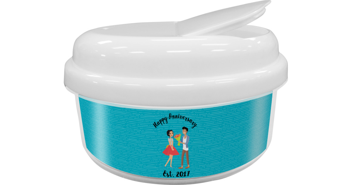 Custom Happy Anniversary Snack Container (Personalized) | YouCustomizeIt