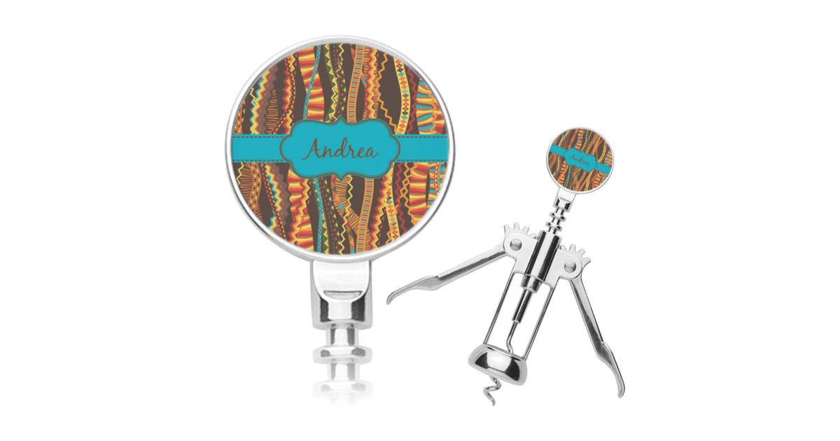 Custom Tribal Ribbons Corkscrew (Personalized) | YouCustomizeIt