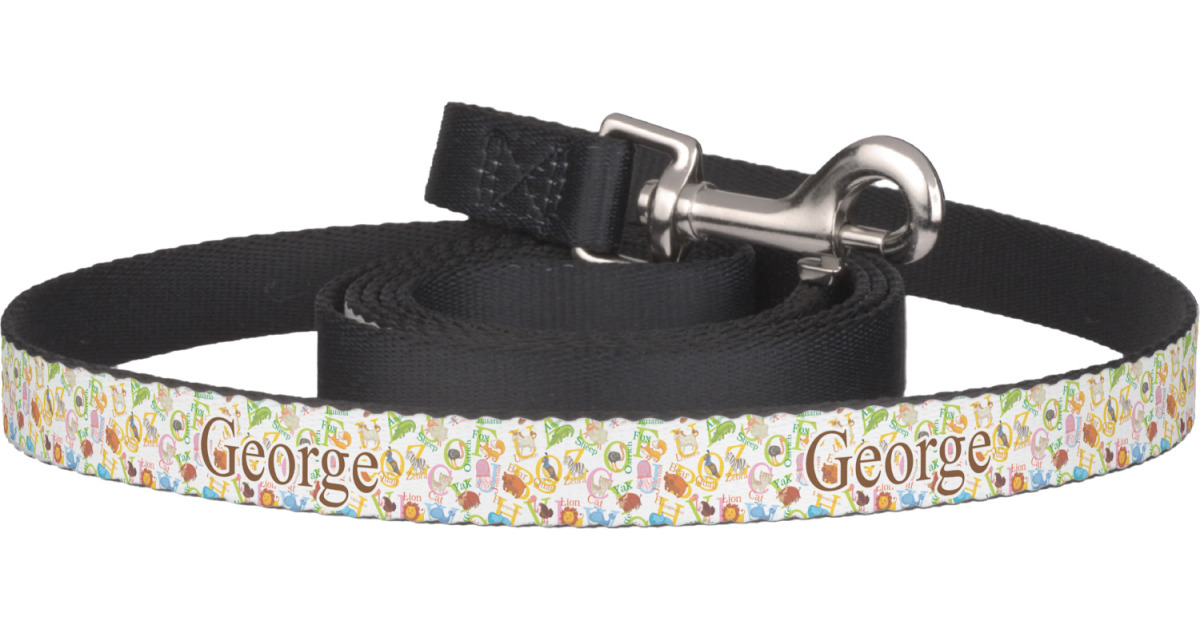 Custom Animal Alphabet Dog Leash (Personalized) | YouCustomizeIt