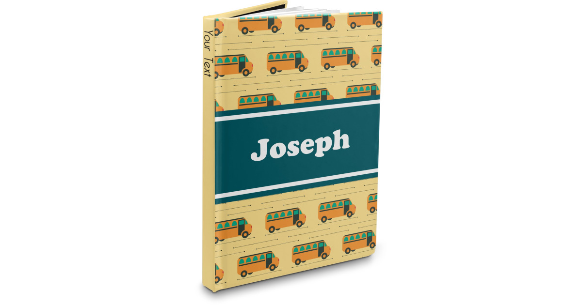 Custom School Bus Hardbound Journal - 5.75