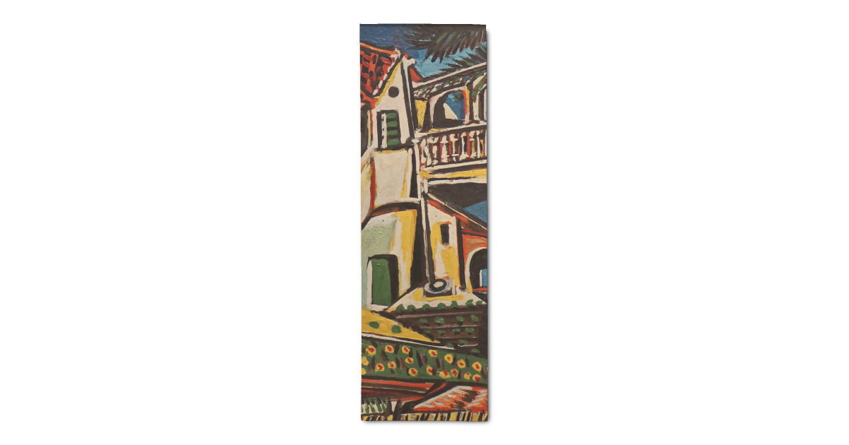 Custom Mediterranean Landscape by Pablo Picasso Runner Rug - 2.5'x8 ...