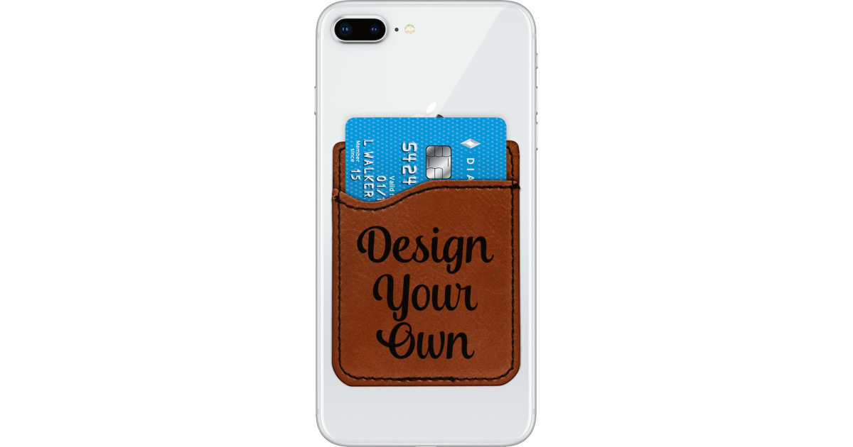 Custom Leatherette Phone Wallets | Design & Preview Online | YouCustomizeIt