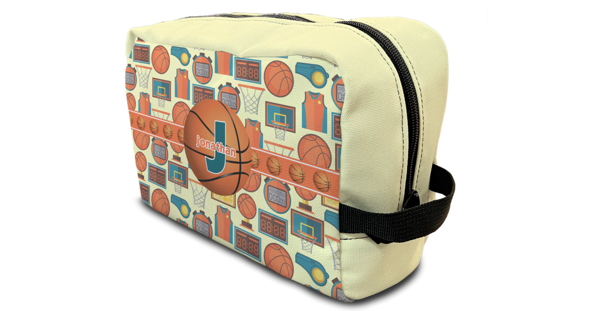 basketball toiletry bag