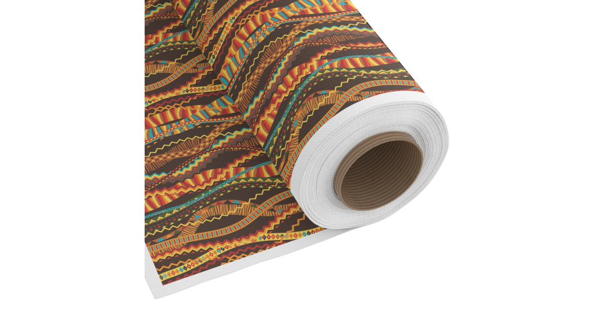 Custom Tribal Ribbons Fabric by the Yard | YouCustomizeIt