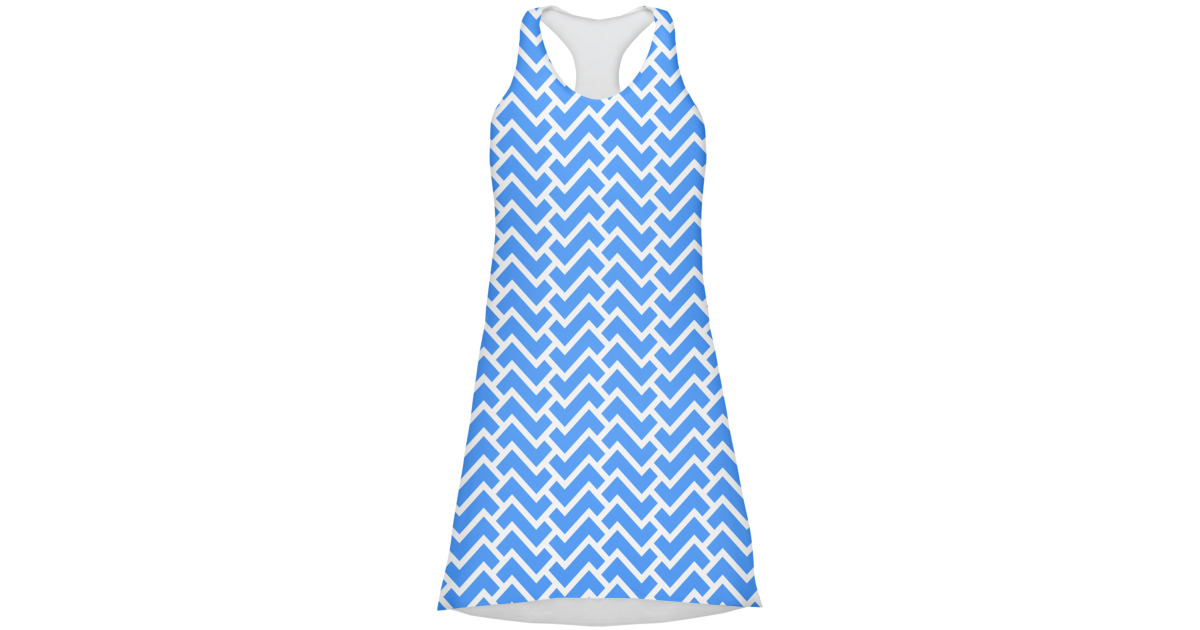 Custom Zigzag Racerback Dress | YouCustomizeIt