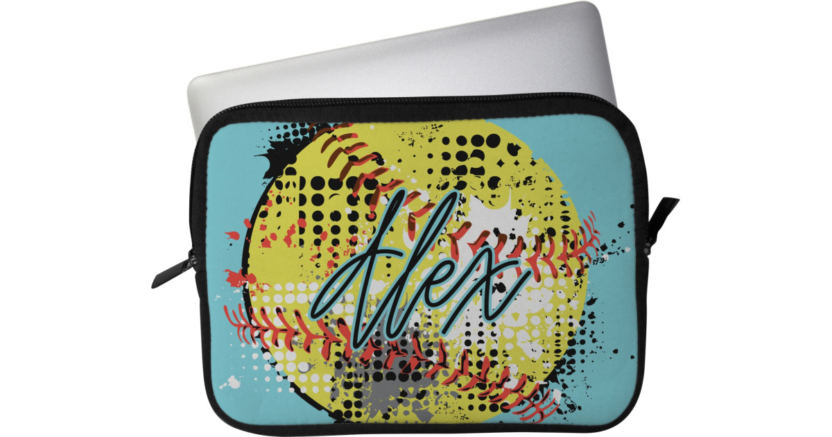 Custom Softball Laptop Sleeve / Case (Personalized) | YouCustomizeIt