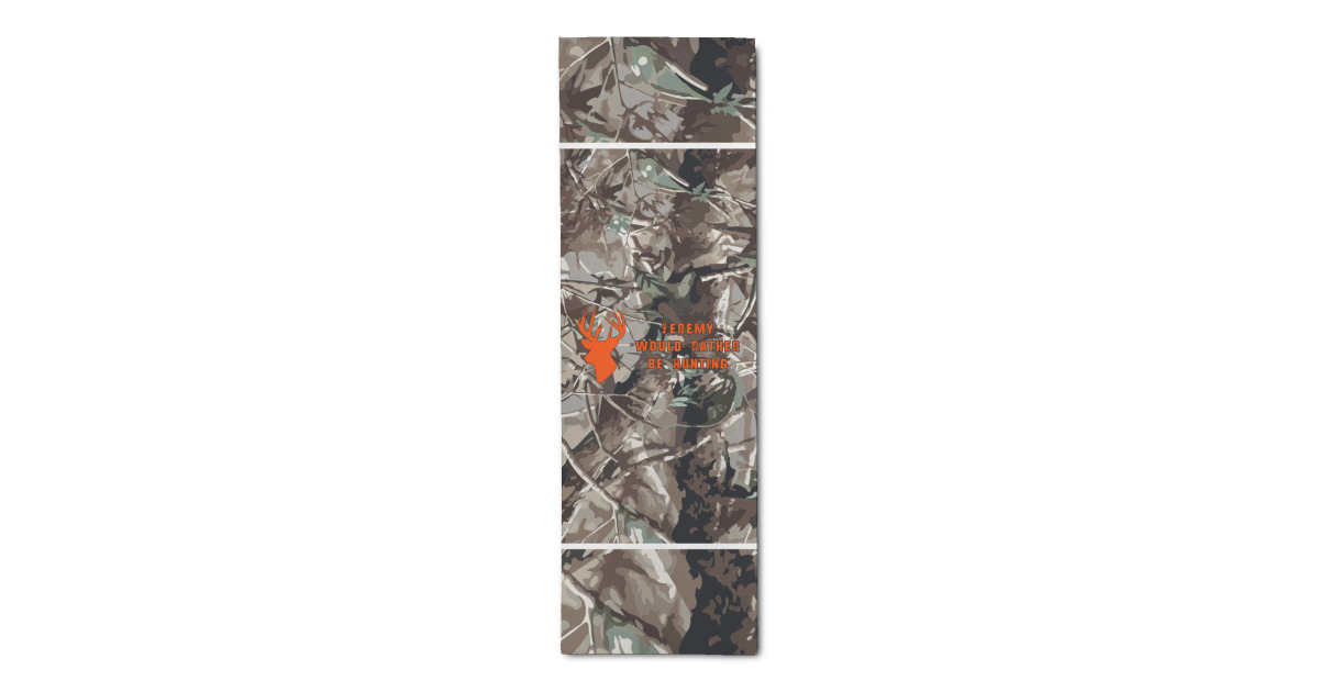 Custom Hunting Camo Runner Rug - 2.5'x8' w/ Name or Text | YouCustomizeIt