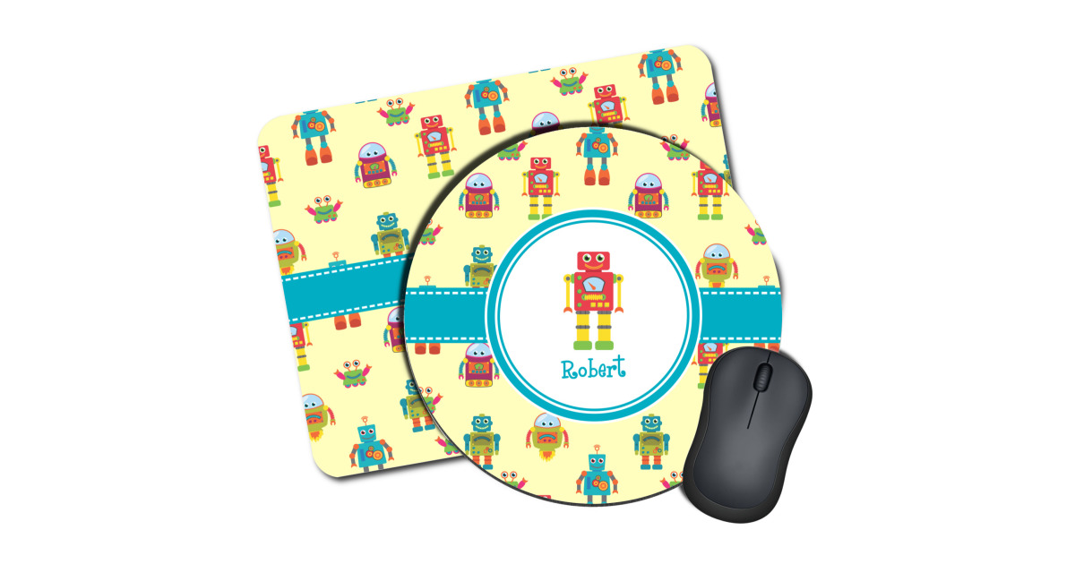 Custom Robot Mouse Pad (Personalized) | YouCustomizeIt