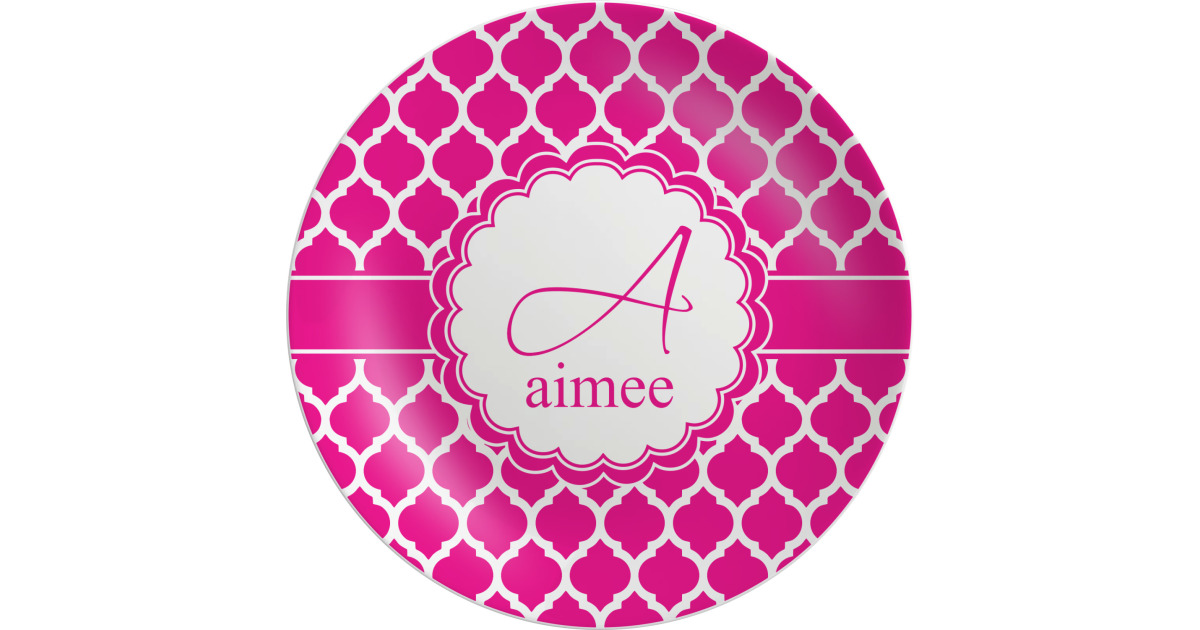 Custom Moroccan Melamine Plate (Personalized) | YouCustomizeIt