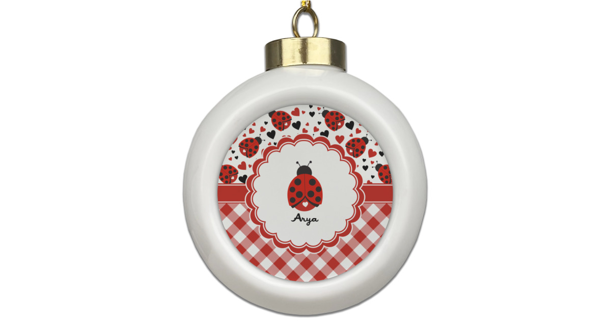 thumbnail image 2 of Punch For You Bitch - Personalized Custom Ceramic Ornament 2 of 11