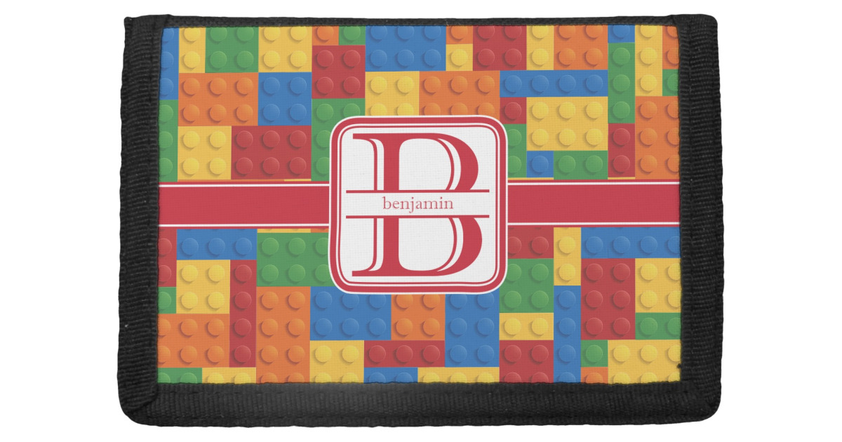 Custom Building Blocks Trifold Wallet (Personalized) | YouCustomizeIt