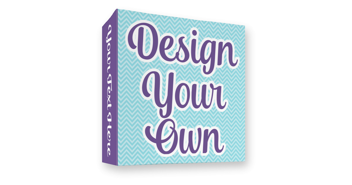 Custom 3-Ring Binders - Full Wrap - 3