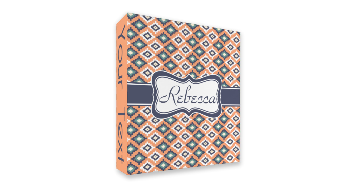 Custom Tribal 3 Ring Binder - Full Wrap - 2
