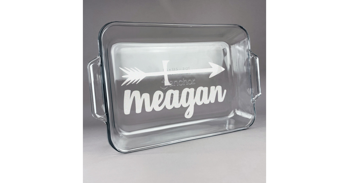 Custom Tribal Arrows Glass Baking and Cake Dish (Personalized ...