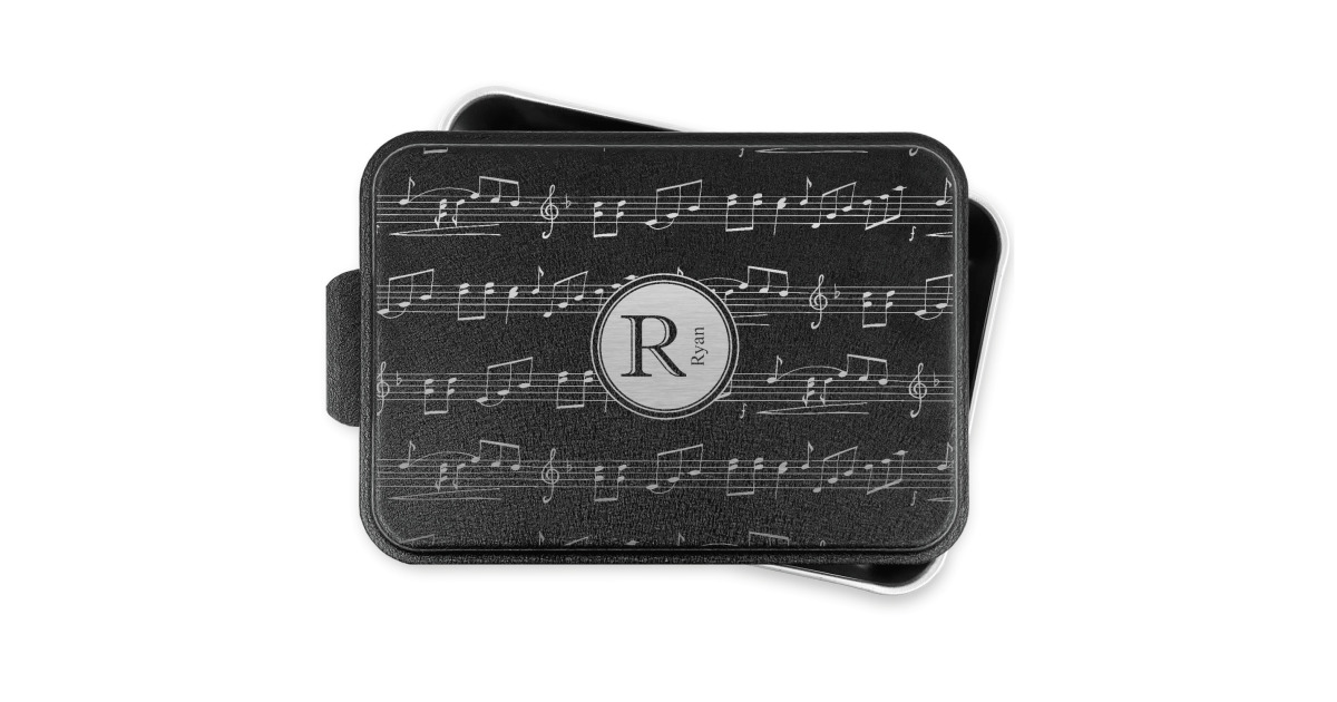 Custom Musical Notes Aluminum Baking Pan with Lid (Personalized ...