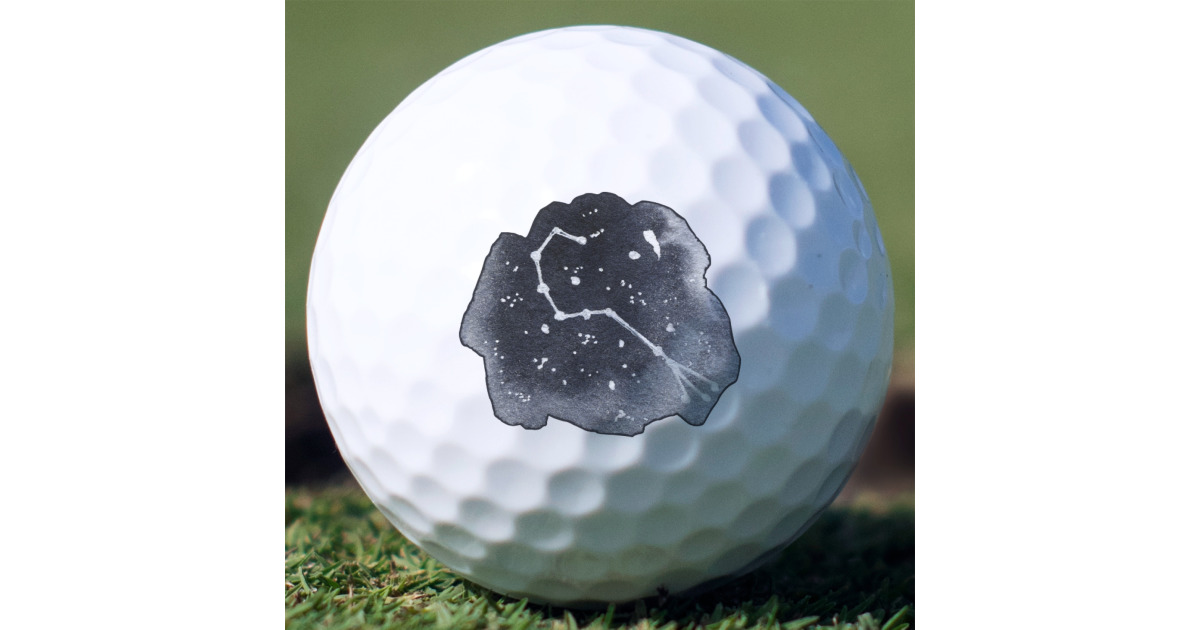 Custom Zodiac Constellations Golf Balls - Titleist Pro V1 - Set of 12 ...