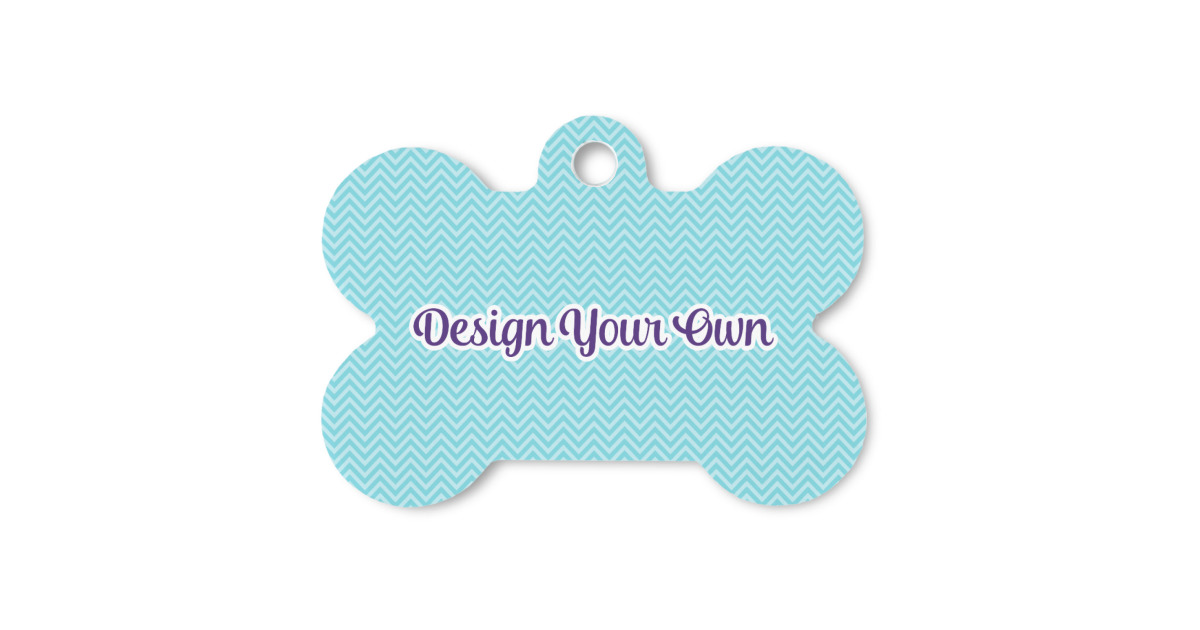 Custom Bone Shaped Dog ID Tag - Large | Design & Preview Online ...