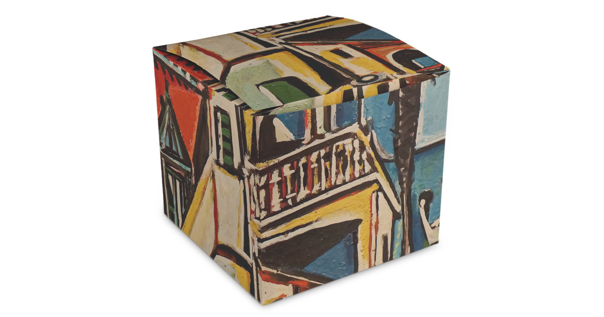 Custom Mediterranean Landscape by Pablo Picasso Cube Favor Gift Boxes ...